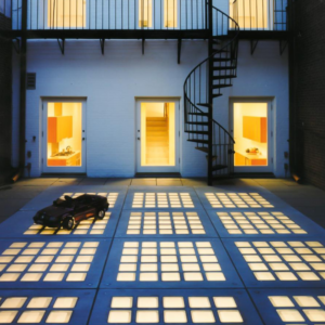 glass flooring system