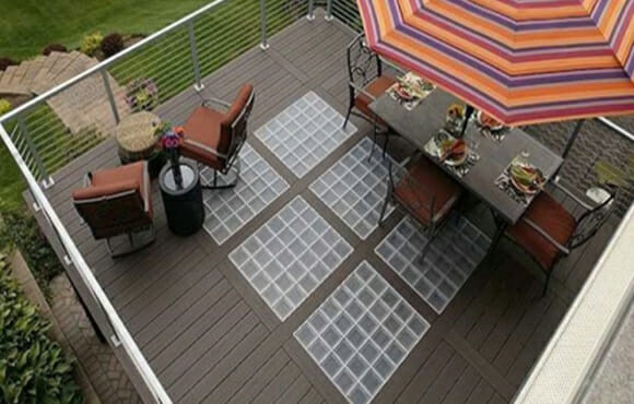 glass floor